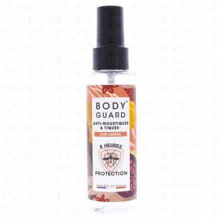 BODYGUARD Spray Antimoustique Parfum&eacute; Oud Santal 100ml