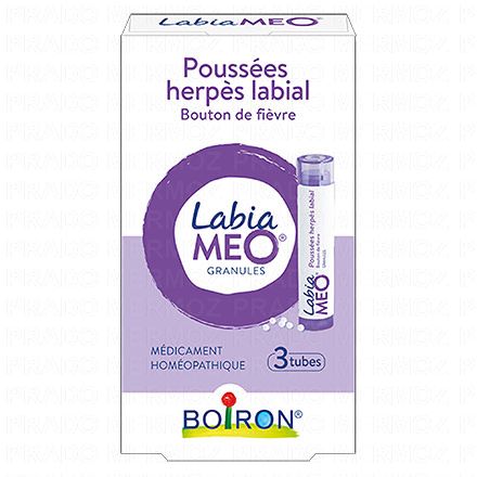 BOIRON Labiameo Herp&egrave;s labial Bouton de fi&egrave;vre 3 Tubes