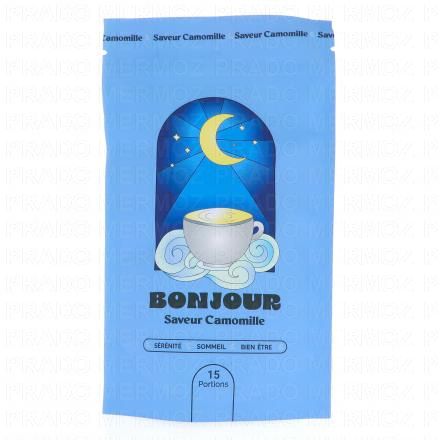 BONJOUR Boisson aux champignons adaptogènes Saveur Camomille 90g - 15 doses