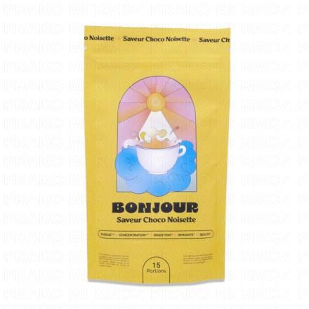 BONJOUR Boisson aux champignons adaptogènes Saveur choco Noisette x15 doses