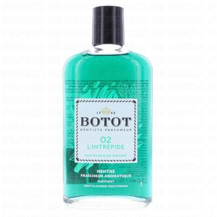 BOTOT Bain de Bouche Vert n&deg;2 "L'Intr&eacute;pide" 250ml