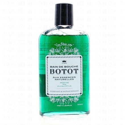 BOTOT Bain de bouche Menthe pin eucalyptus Flacon250ml