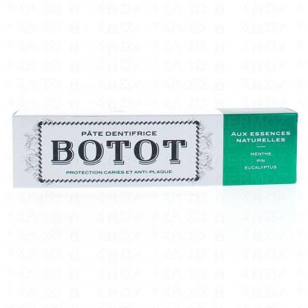 BOTOT Pâte Dentifrice - menthe pin eucalyptus tube 75ml