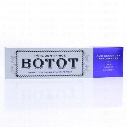 BOTOT Pate dentifrice - aux essences naturelles figue menthe cannelle 75ml