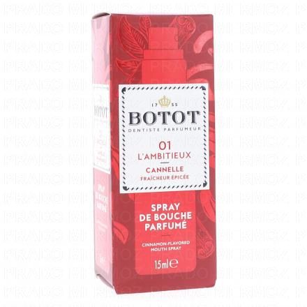 BOTOT Spray de Bouche Parfum&eacute; n&deg;01 L'Ambitieux Cannelle 15ml