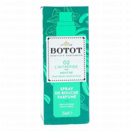 BOTOT Spray de Bouche n&deg;02 L'intr&eacute;pide Menthe 15ml