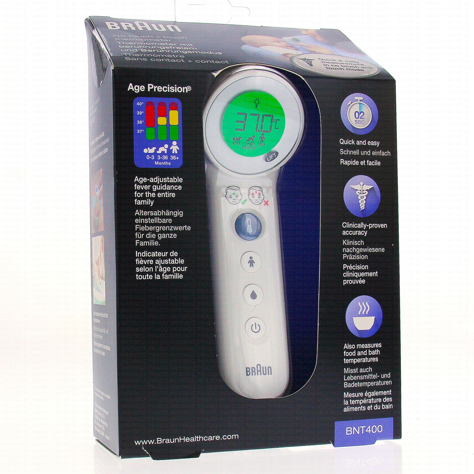 BRAUN Thermomètre sans contact Pharmacie Prado Mermoz