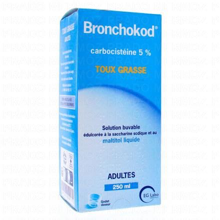 BRONCHOKOD Adulte 5% 250ml