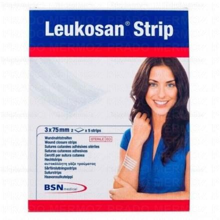 BSN MEDICAL Leukosan Strip 3x75mm 5 strips