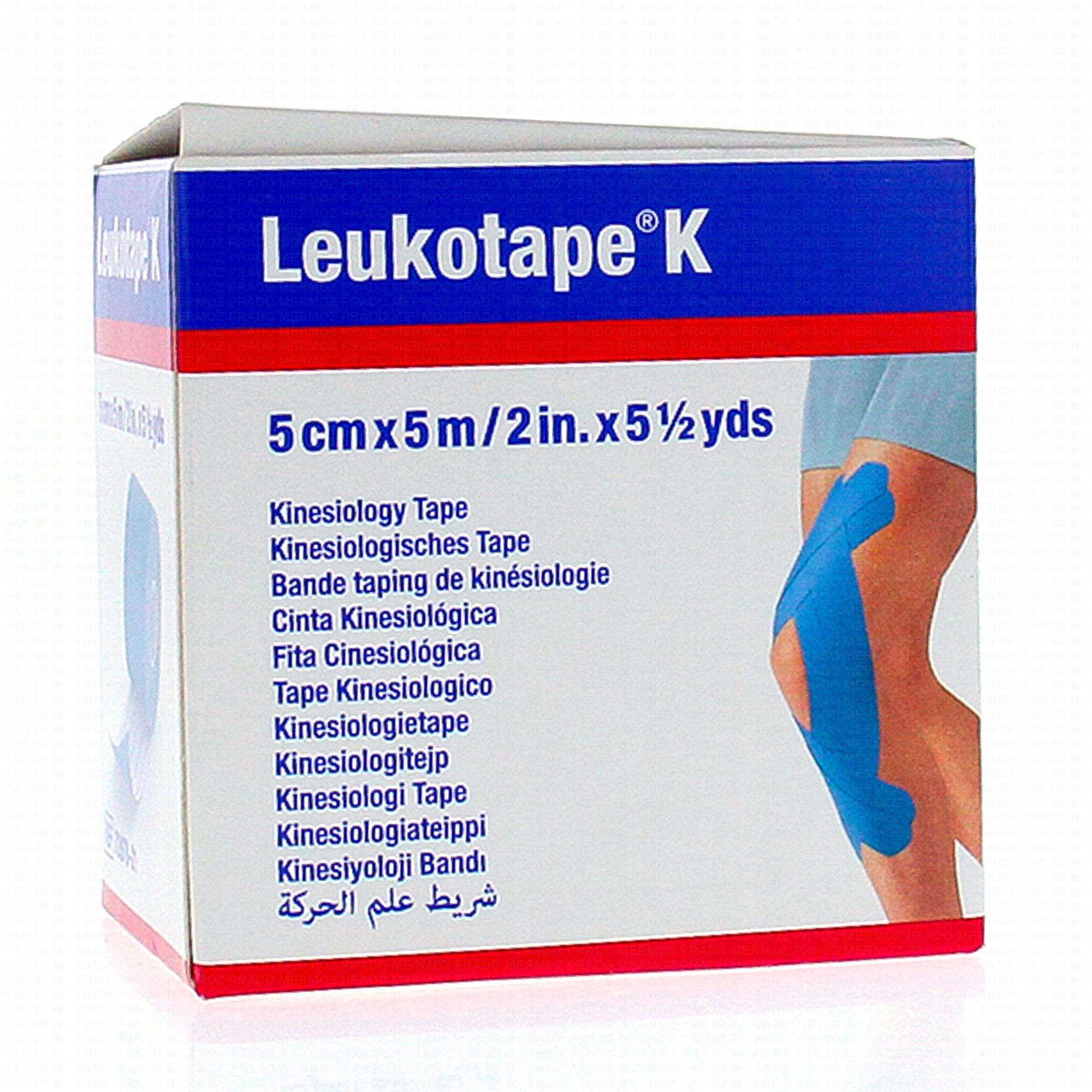 BSN MEDICAL Leukotape k - Bande taping de kinéologie 5cm x 5m