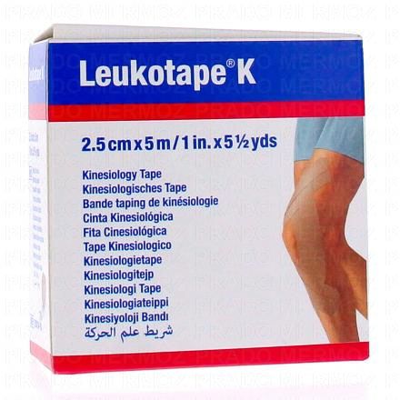 BSN MEDICAL Leukotape k - Bande taping de kinéologie 5cm x 5m