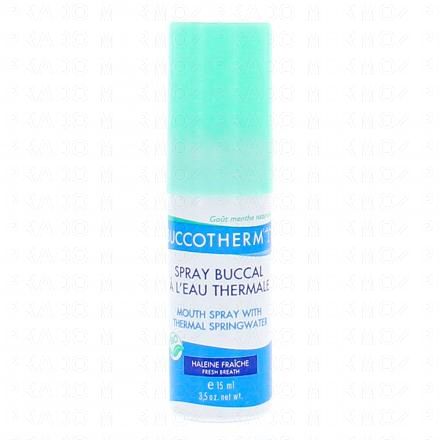 BUCCOTHERM Spray buccal &agrave; l'eau thermale 15ml