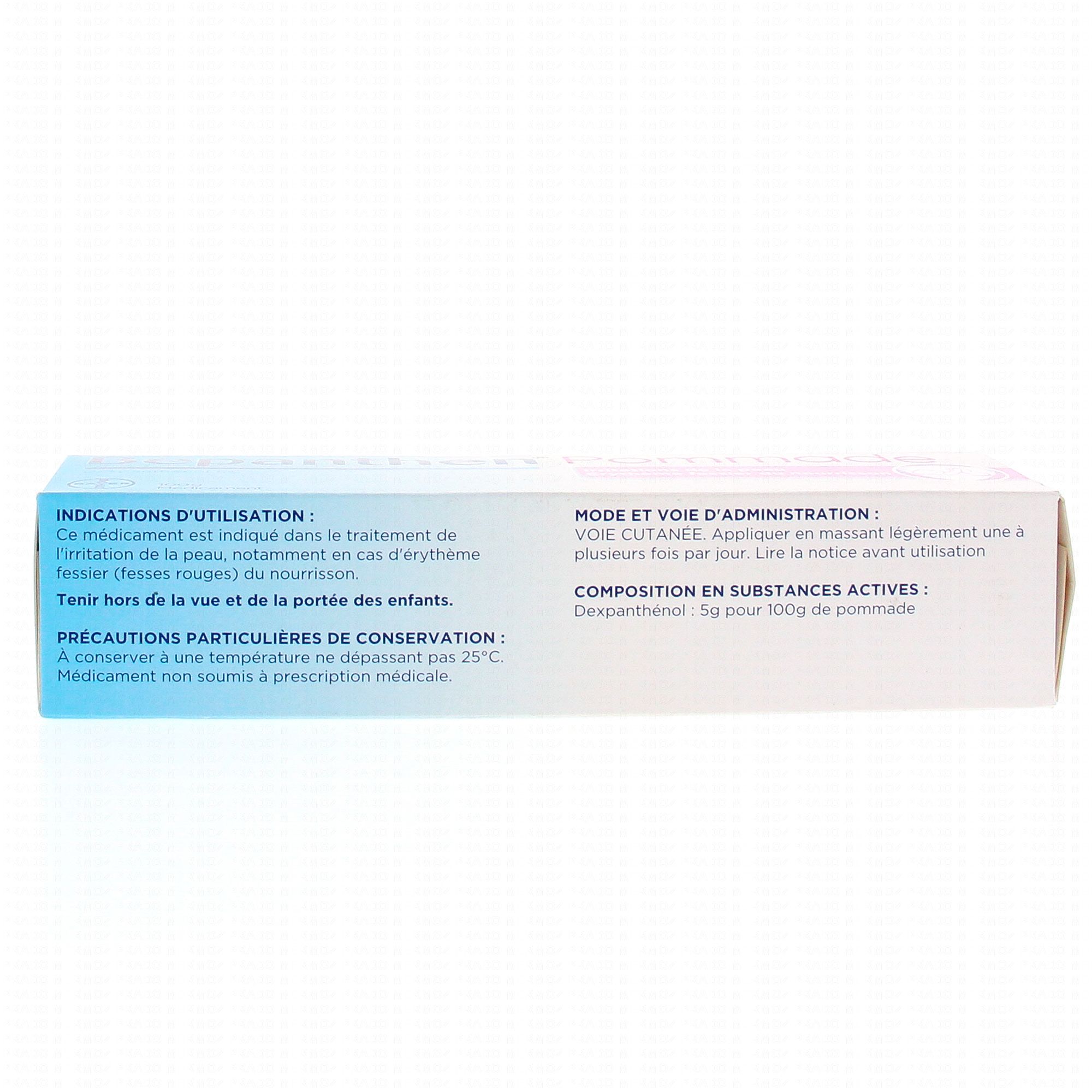 BEPANTHEN Bébé 5% pommade tube de 100 grammes LOT de 2 