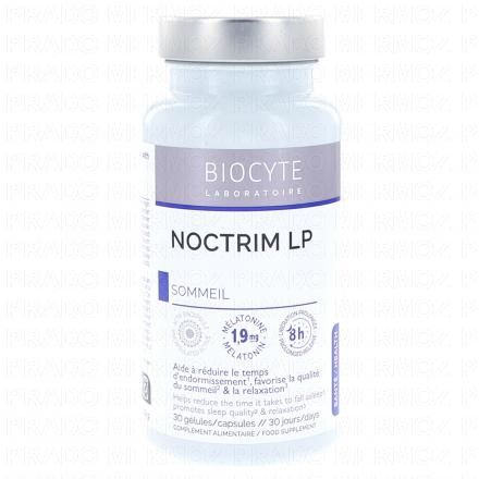 Biocyte Noctrim LP - Sommeil 1.9mg M&eacute;latonine x30 G&eacute;lules