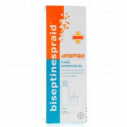 BISEPTINE SPRAID Solution antiseptique (flacon de 125 ml)