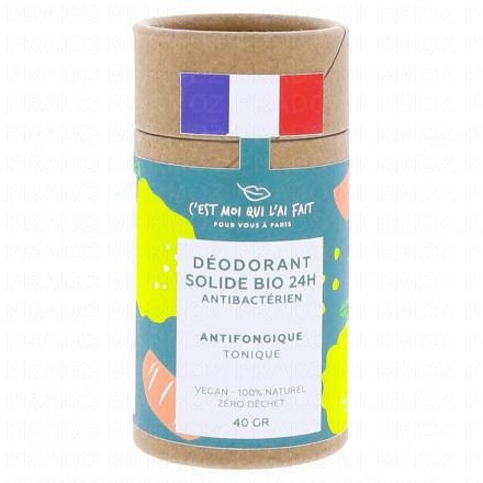 C'EST MOI QUI L'AI FAIT D&eacute;odorant Solide Bio 24h Tonique 40g