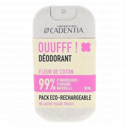 CADENTIA D&eacute;odorant Spray Fleur de Coton Ouufff (30 ml)