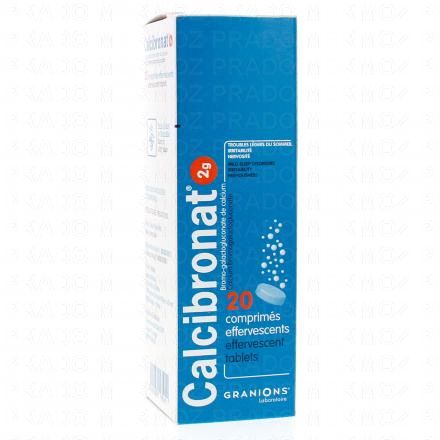 CALCIBRONAT comprimés effervescents (20 comprimés)