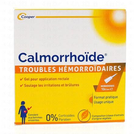 COOPER Calmorrohoïde Troubles hémorroïdaires 10x5ml