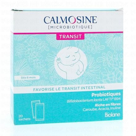 CALMOSINE Microbiotique - Transit d&egrave;s 6 mois x20 sachets