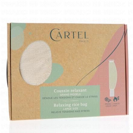 VITRY Coussin De Riz Relaxant Micro-ondable (grand modèle)