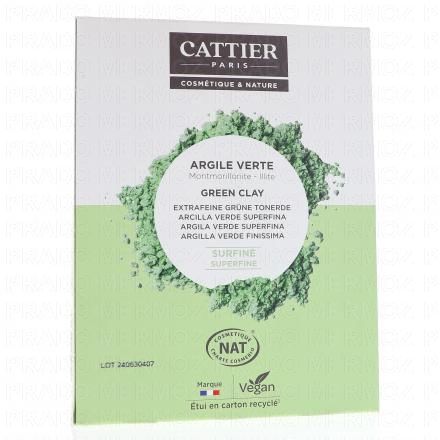 CATTIER Argile verte ultra-ventil&eacute;e (750g)