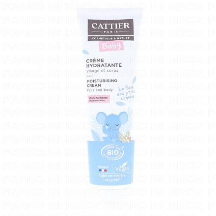 CATTIER B&eacute;b&eacute; cr&egrave;me hydratante visage et corps bio
