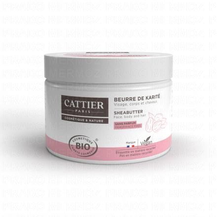 CATTIER Beurre de karit&eacute; 100% bio