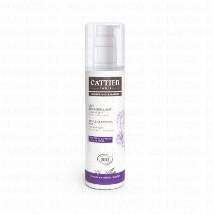 CATTIER Caresse d'Herboriste lait d&eacute;maquillant visage et yeux bio