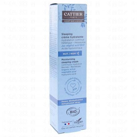 CATTIER Cr&egrave;me hydratant nuit bio 50ml