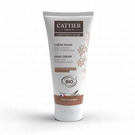 CATTIER Crème mains à l'argile Ultra-Nourrissante bio 75ml