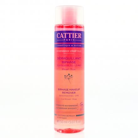 CATTIER D&eacute;maquillant biphase bio flacon 150ml