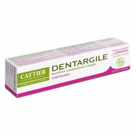 CATTIER Dentargile romarin dentifrice fortifiant bio