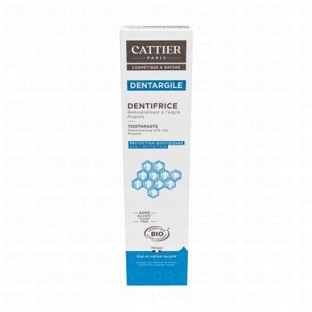 CATTIER Dentargile Dentifrice à l'argile de Propolis Bio (tube 75g)