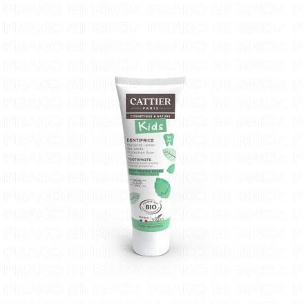 CATTIER Dentifrice 7 ans + go&ucirc;t menthe tube 50ml