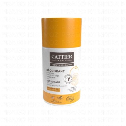 CATTIER D&eacute;odorant Bio Roll on Orange Bergamote 50ml