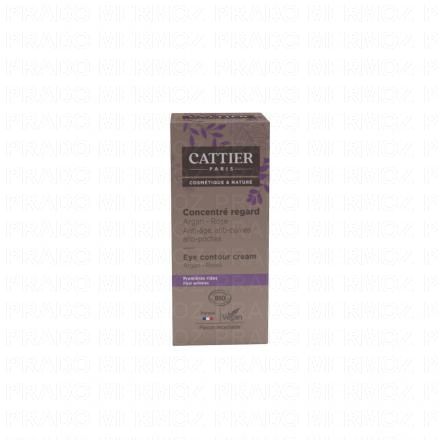 CATTIER &Eacute;clat de rose contour des yeux bio flacon 15ml