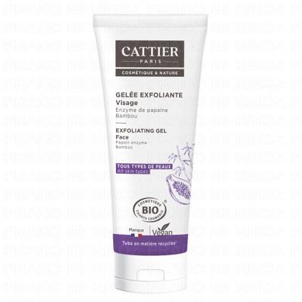 CATTIER Grain de lumi&egrave;re gel&eacute;e exfoliante bio tube 75ml