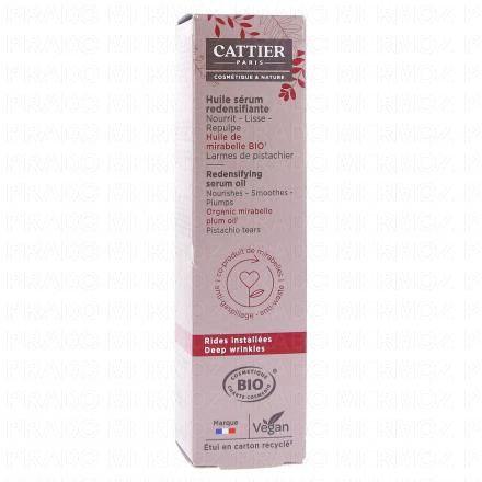 CATTIER Huile s&eacute;rum redensifiante bio compte-gouttes 30ml