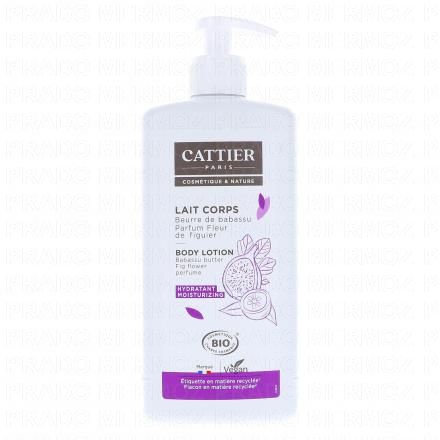 CATTIER Lait corps hydratant fleur de figuier 500ml