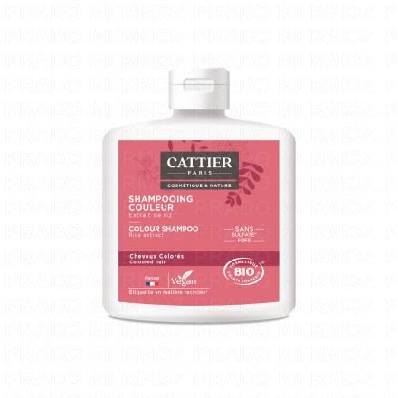 CATTIER Shampooing couleur cheveux color&eacute;s bio
