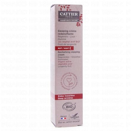 CATTIER Sleeping cr&egrave;me redensifiante bio flacon pompe 50ml