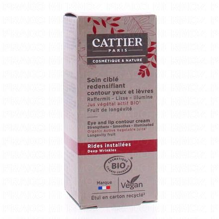 CATTIER Soin cibl&eacute; redensifiant bio flacon pompe 15ml