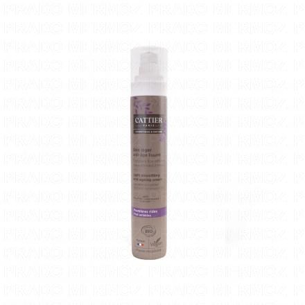 CATTIER Soin l&eacute;ger anti-&acirc;ge lissant peaux normales &agrave; mixtes premi&egrave;res rides bio tube 50ml