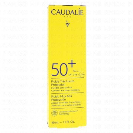 CAUDALIE Vinosun Protect - Fluide tr&egrave;s haute protection SPF50+ 40ml