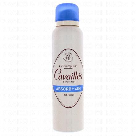 CAVAILLES Anti-transpirant Absorb+ 48h 150ml (unit&eacute;)