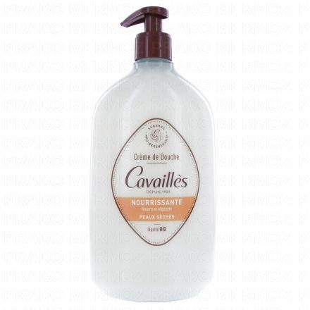 CAVAILLES Cr&egrave;me de Douche Nourrissante au Karit&eacute; 750ml