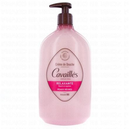 CAVAILLES Cr&egrave;me de Douche relaxante &agrave; l'amande 750ml