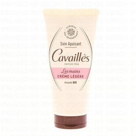 CAVAILLES Cr&egrave;me mains l&eacute;g&egrave;re &agrave; l'amande bio 50ml