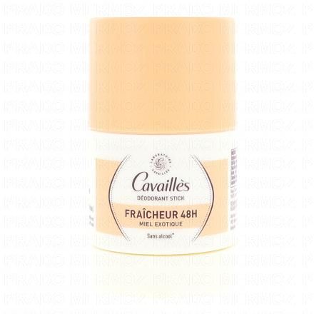 CAVAILLES Déodorant Fraîcheur 48H Miel Exotique Stick 50g